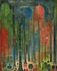 Placeholder: An enchanted woods filled with sprites and nymphs painted by Paul Klee