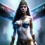 Placeholder: Epic full body picture portrait of busty atletic young beautiful Dejah Thoris Luis Royo styles