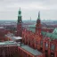 Placeholder: skyline of hamburg under communism