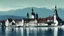Placeholder: Lake constance frozen year 1963 Überlingen