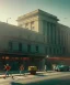 Placeholder: Scene, realistic image, people running and screaming, retro futuristic, Edward Hopper style, smooth, unreal engine 5, god lights, ray tracing, RTX, lumen lighting, ultra detail, volumetric lighting, 3d.