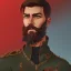 Placeholder: Tom Cruise Christmas military cyberpunk beard