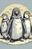 Placeholder: image of warrior penguins