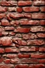 Placeholder: a brick wall stained with blood