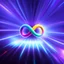 Placeholder: infinity symbol brightly coloured ∞ moving at warp speed, colours from infinity flowing through image with speed, striking, neon, chiaroscuro, dramatic, captivating, powerful, fantasy, beautiful, octane render, 16k post-production, artstation: award-winning: atmospheric: commanding: fantastical: clarity: ultra quality: striking: brilliance: stunning colors: amazing depth; lens: f/11, 35mm