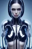 Placeholder: cyberpunk, black latex body, women, body portrai, big boobs, open mouth, highlight eyes perfect, skin, tron, cyborg , perfekt, real, dream, hr giger