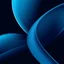 Placeholder: High-quality abstract digital art featuring smooth, curving ribbons of teal and dark blue. The ribbons overlap in a dynamic, sweeping swirl pattern. Soft, elegant highlights run along the curved edges, creating a sense of three-dimensional depth and a polished, fluid texture. Minimalist and sophisticated aesthetic.
