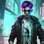Placeholder: The cyberpunk boy