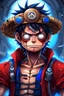 Placeholder: Luffy as a cyborg