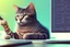 Placeholder: programming cat