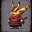 Placeholder: Pikachu samurai