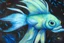 Placeholder: oil painting of a beautiful betafish
