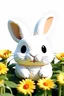 Placeholder: make the bunny pick sunflowers