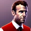 Placeholder: 3d Portrait of Emmanuel Macron in the style of Pixar Studio movies