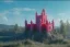 Placeholder: Colorful Gummyworm castle in summer