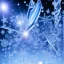 Placeholder: celestial, reflection, ice crystals, snow, icicles