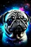 Placeholder: galaxy pug realistic