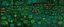Placeholder: A green lily pad swamp at night designed in Kuna molas painted by Paul Klee
