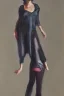 Placeholder: Full body portrait, painting, medium shot lady volumetric mist