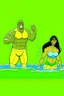 Placeholder: Yellow, shehulk, this Is us, swimming