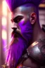 Placeholder: photorealistic warrior, hyperdetailed painting, luminism, Bar lighting, complex, purple mohawk, 4k resolution concept art, Artgerm, WLOP, Alphonse Mucha, 3d render, octane render, intricately detailed, cinematic, awesome full color, hand drawn, dark, gritty, cinematic, purple beard, wyvern