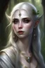 Placeholder: female pale elf fantasy portrait