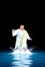 Placeholder: donald trump walking on water like jesus