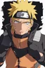 Placeholder: portrait of Naruto Uzumaki after a battle