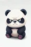 Placeholder: grumpy tiny hyperrealistic Anime panda from pokemon, chibi, adorable and fluffy, logo design, cartoon, cinematic lighting effect, charming, 3D vector art, cute and quirky, fantasy art, bokeh, hand-drawn, digital painting, soft lighting, isometric style, 4K resolution, photorealistic rendering, highly detailed clean, vector image, photorealistic masterpiece, professional photography, simple space backdrop, flat white background, isometric, vibrant vector