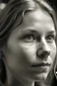 Placeholder: Rostro de mujer en primer plano 3/4