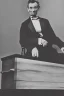 Placeholder: Abraham Lincoln opening a coffin vintage photography, beautiful, Tumblr aesthetic, retro sepia vintage style, HD photography, hyperrealism, beautiful, natural, realistic ultra HD