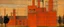 Placeholder: An orange electrical power plant painted by Paul Klee