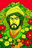 Placeholder: گل شاه عباسی خلق کن