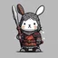 Placeholder: Aragavy the Berserker in Vector miffy art style