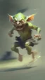 Placeholder: goblin running, shaking effect