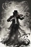Placeholder: ghost of shadow Violinist, man, fantasy