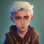 Placeholder: Portrait of a charming wizard kid by Nick Harris