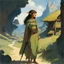 Placeholder: [illustration by Alfred de Marbot] Barbaraa female elf druid in the town of Nausicaa in the kingdom of Orlania. You've spent your life learning the ways of nature and the p ower it contains. You've spent your life working in the fields and have come to believe the reason for the success of the other races is that they do not live in harmony with nature like the elves do. You have been told stories of the great druids of old and hope to one day become one of them.