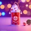 Placeholder: Kodak portra 4 0 0, candy cane,bokeh, utra realistic, ultra detailed 3d renderer, masterpiece, sharp focus,volumetric lighting, ultra photoreal, lens macro,hypermaximalist, unreal engine, UHD, 64k