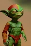 Placeholder: smeagol in Kente cloth, cinematic, zulu, ghana colours, african pattern, 8k quality