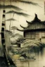 Placeholder: bamboo style chinese painting dutch houses