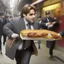 Placeholder: Lacalle Pou stealing a choripan