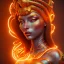 Placeholder: hot cobra goddess, by Mahmoud Sai, Cartographic, Circuitry, Golden Hour, Closeup-View, 16k, Lumen Global Illumination, Diffraction Grading ,