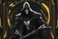 Placeholder: Reaper in 8k nier automata drawing style, venom them, cinematic mood, neon effect, close picture, bones, highly detailed, high details, detailed portrait, masterpiece,ultra detailed, ultra quality