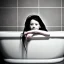 Placeholder: Girl in bathtub