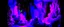Placeholder: Neon purple caverns with gremlins painted by Piet Mondrian