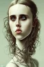 Placeholder: Danish Singer MØ face, Style John Kenn Mortensen,