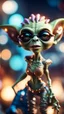 Placeholder: twisted rock star alien gremlin pimp actress in heaven,bokeh like f/0.8, tilt-shift lens 8k, high detail, smooth render, down-light, unreal engine, prize winning