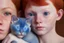 Placeholder: young red haired child with blue eyes lovingly cradles a regal blue eyed Siamese kitten in her arms, the two of them exuding an air of peace and grace. Modifiers: Award winning photography fantasy oil on canvas photorealistic very attractive dynamic lighting fantastic view ultra detailed cinematic postprocessing VRay neon Iridescent aesthetically perfect facial features Tesselated