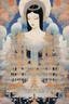 Placeholder: Kay Nielsen, shinya komatsu, Dadaism, wonder, strange, fantastical, fantasy, Sci-fi, Japanese anime, amphitheater of colorful building blocks, beautiful singing girl, perfect voluminous body, detailed masterpiece